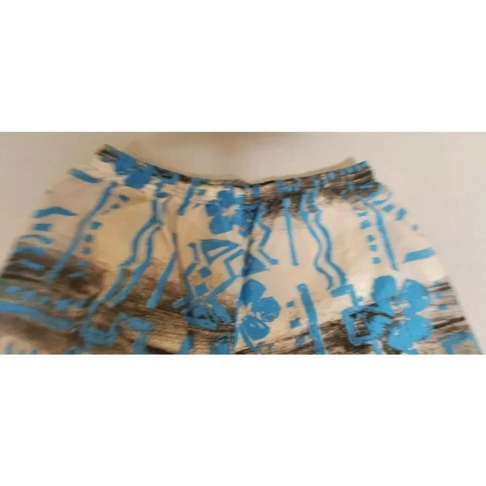 Vintage Newport BLUE Men's 90s Swim Trunks Blue